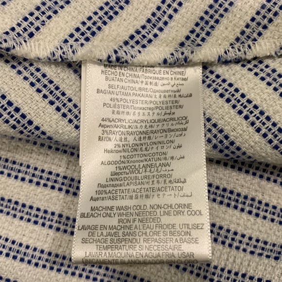 BCBGeneration Sleeveless Striped Fit & Flare Dress, Size 6 - Picture 8 of 10